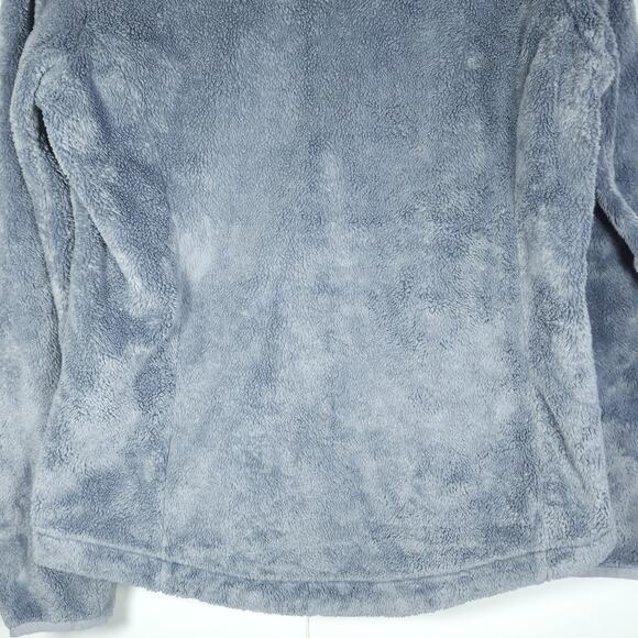 The North Face Women's Osito Small Gray Fuzzy Soft Full-Zip Fleece Jacket - Picture 12 of 13